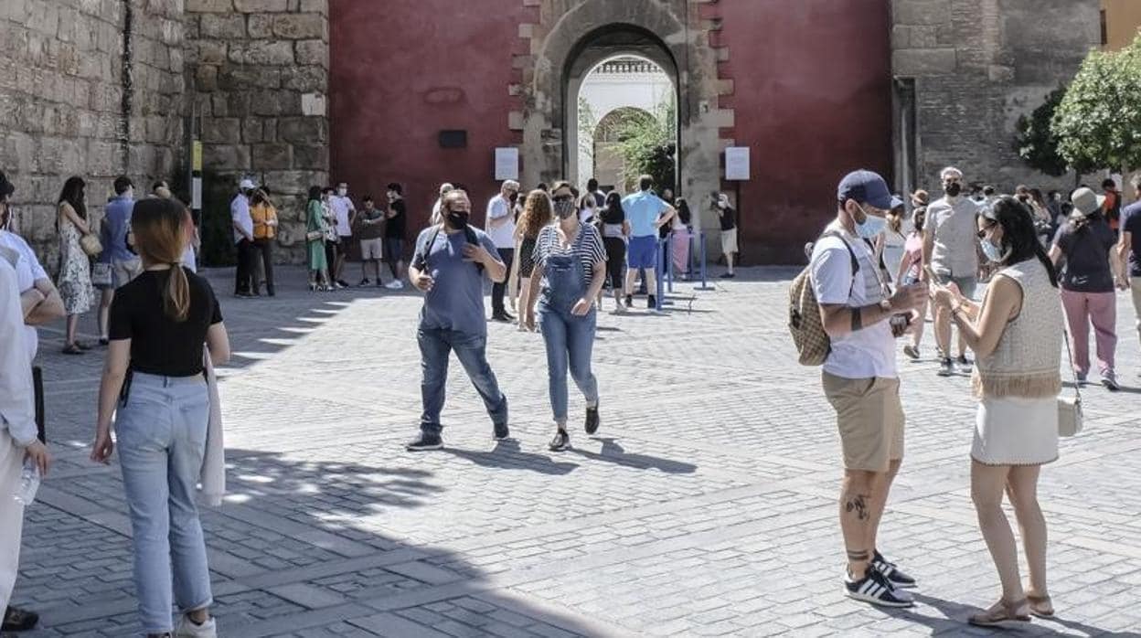 El Alcázar rebasa la barrera del millón de visitantes y recupera el 75% del turismo preCovid