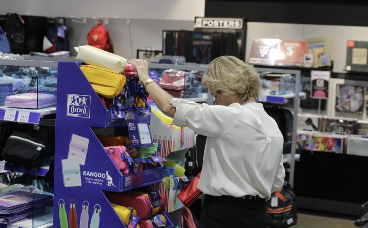 Venta de material escolar para la vuelta al cole