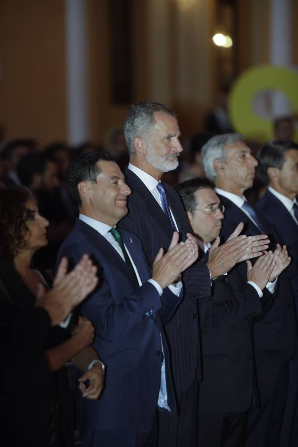 El Rey Felipe VI preside los actos de clausura del V Centenario de la I Vuelta al Mundo en el Real Alcázar de Sevilla