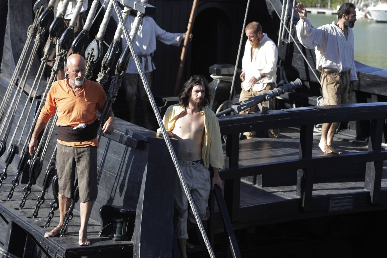 La nao Victoria vuelve a Sevilla cinco siglos después