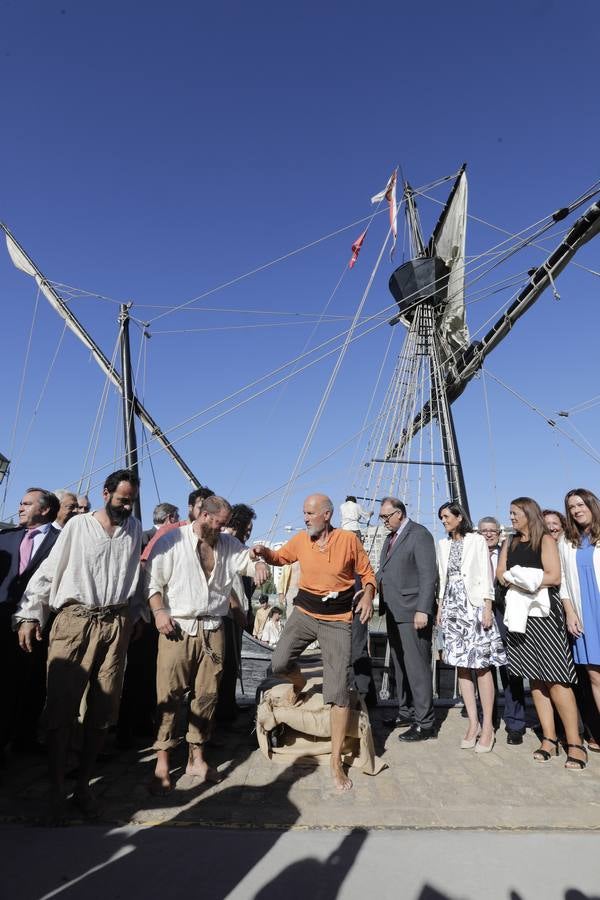 La nao Victoria vuelve a Sevilla cinco siglos después