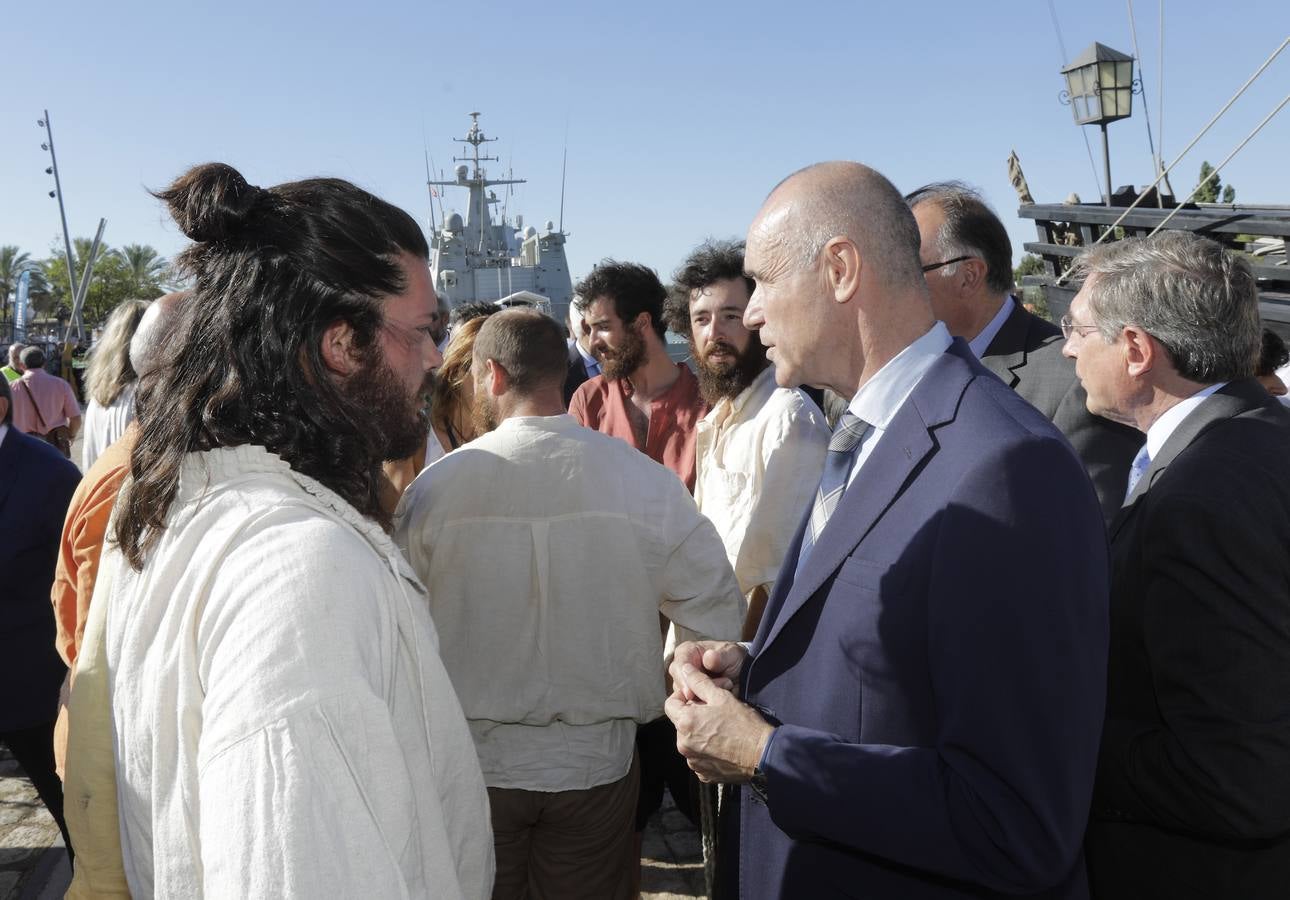 La nao Victoria vuelve a Sevilla cinco siglos después