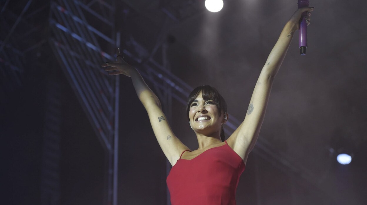 Aitana conquista Sevilla y se postula como la reina del pop español