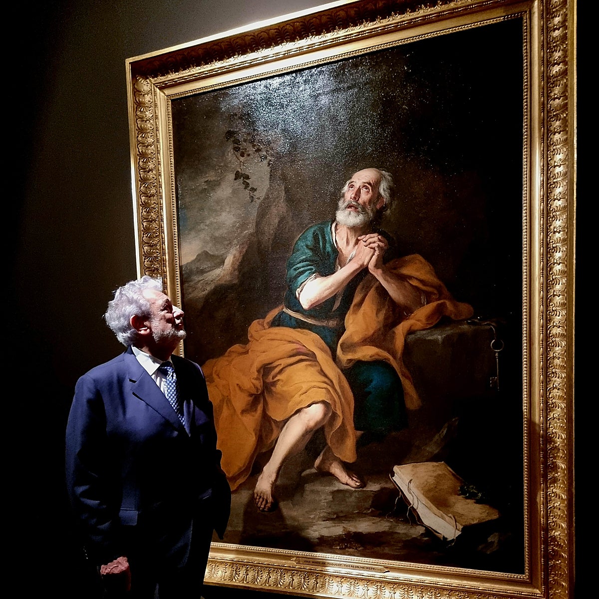 Plácido Domingo: «Me conmueve muchísimo el 'San Pedro penitente' de Murillo»