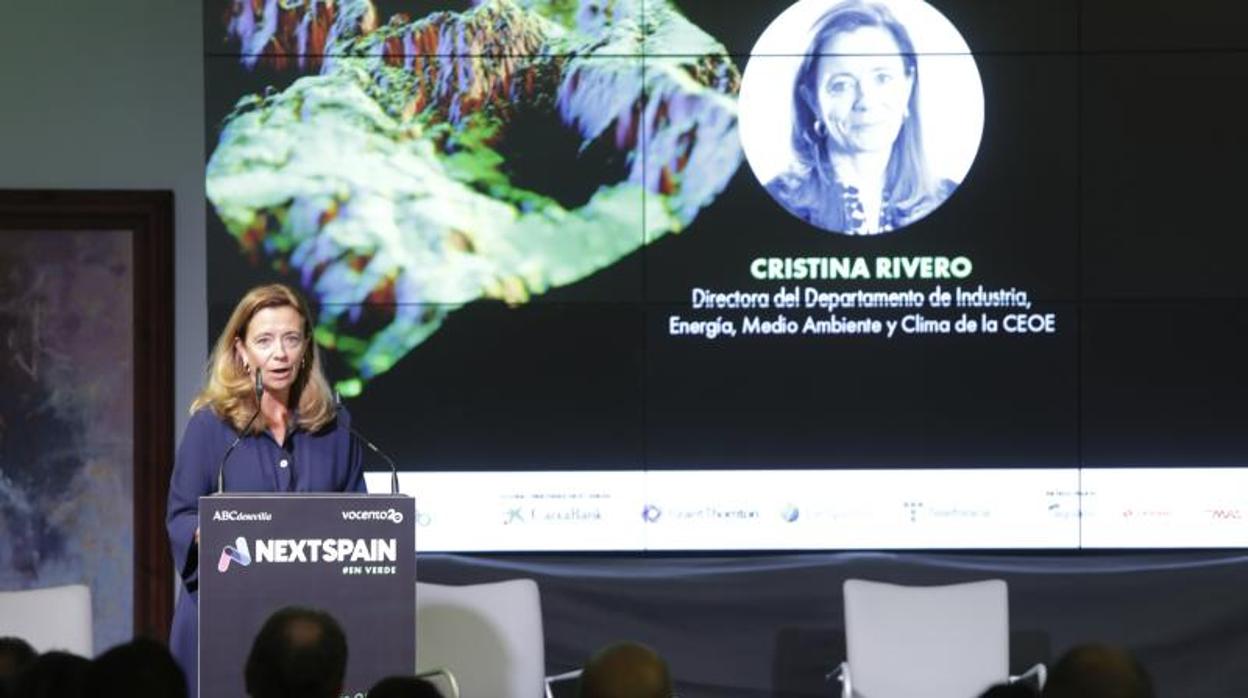 Cristina Rivero: «Sin las empresas, la descarbonización no será una realidad»