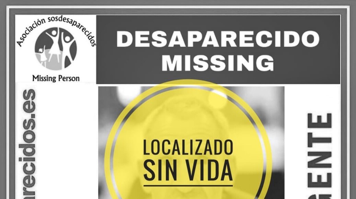 Localizado sin vida el anciano enfermo de Alzhéimer desaparecido en Alcalá de Guadaíra