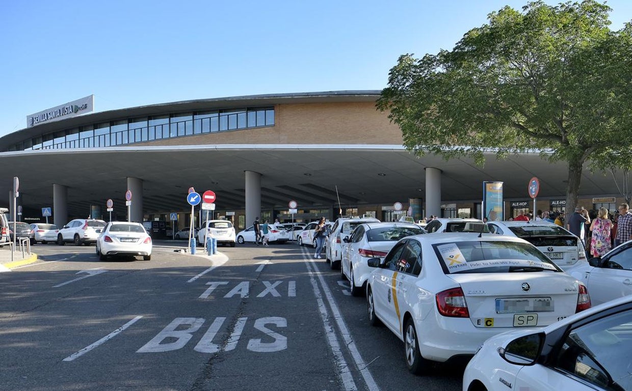 La huelga de taxis en Sevilla durará todo el fin de semana