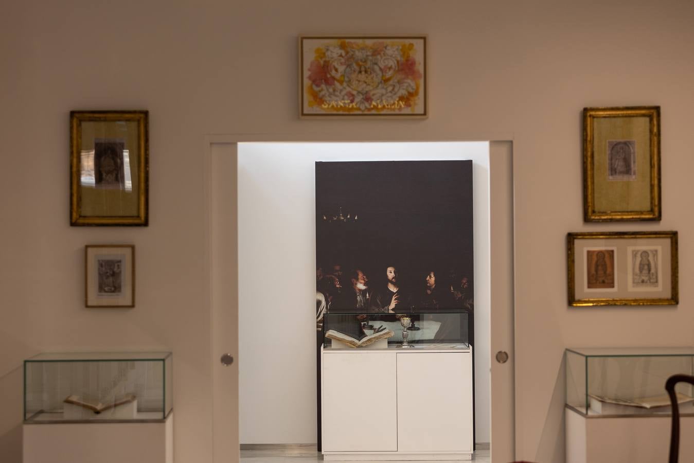 Nueva sala expositiva de la iglesia de Santa María la Blanca de Sevilla, recién inaugurada 