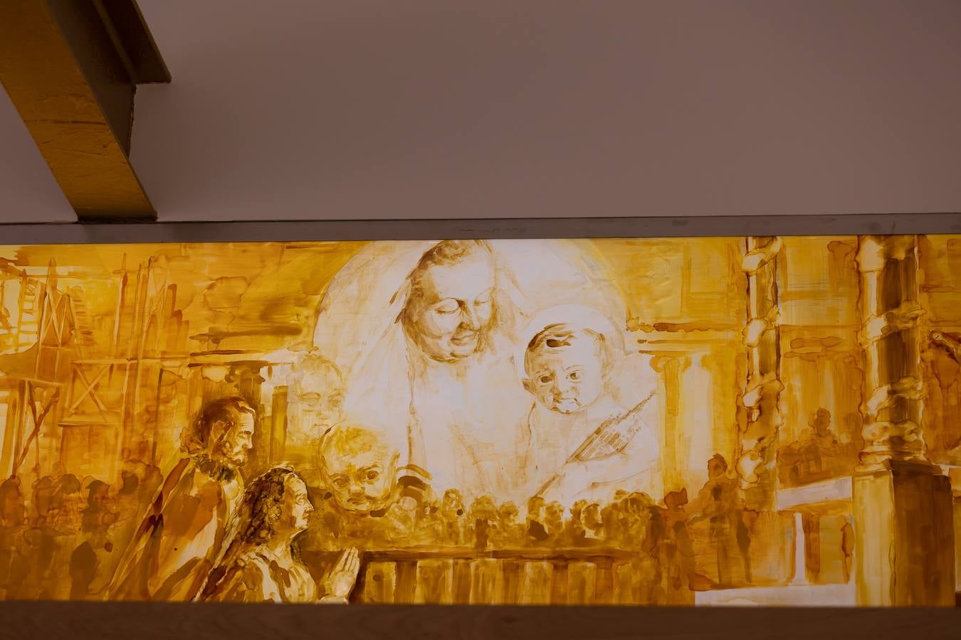 Nueva sala expositiva de la iglesia de Santa María la Blanca de Sevilla, recién inaugurada 