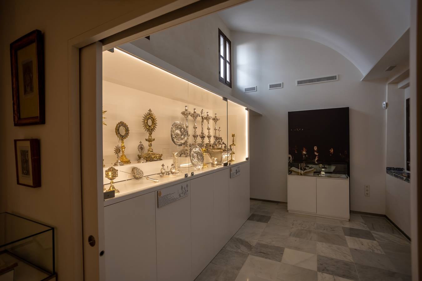 Nueva sala expositiva de la iglesia de Santa María la Blanca de Sevilla, recién inaugurada 