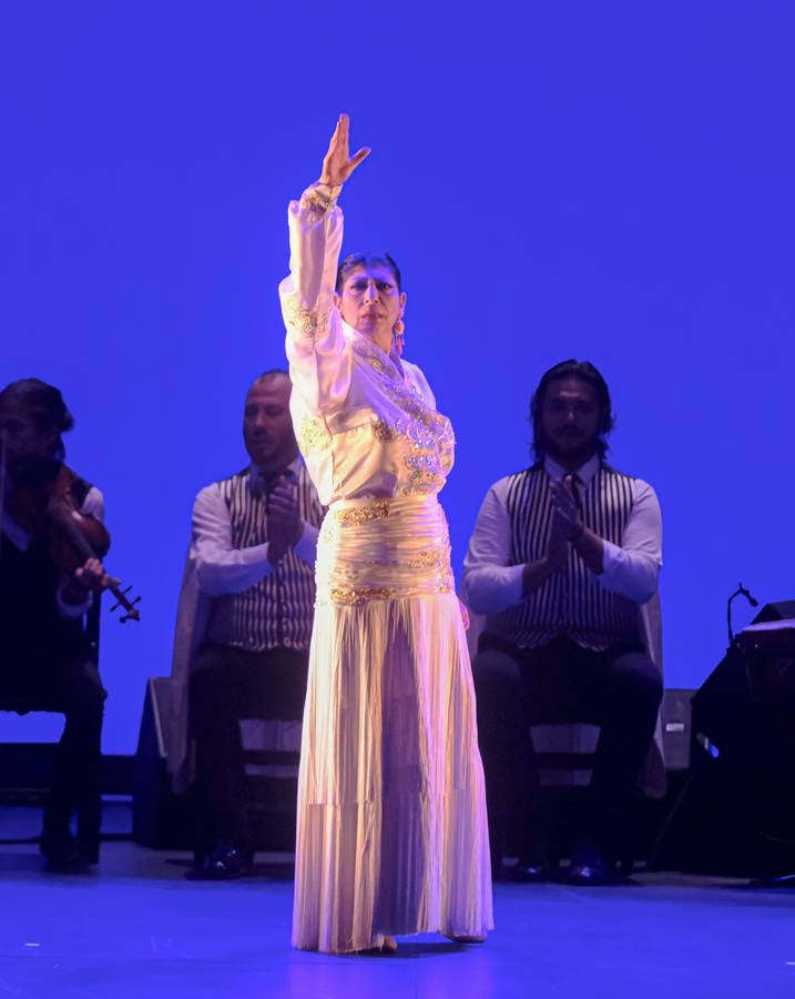 Un momento del espectáculo de Manuela Carrasco en el Teatro de la Maestranza