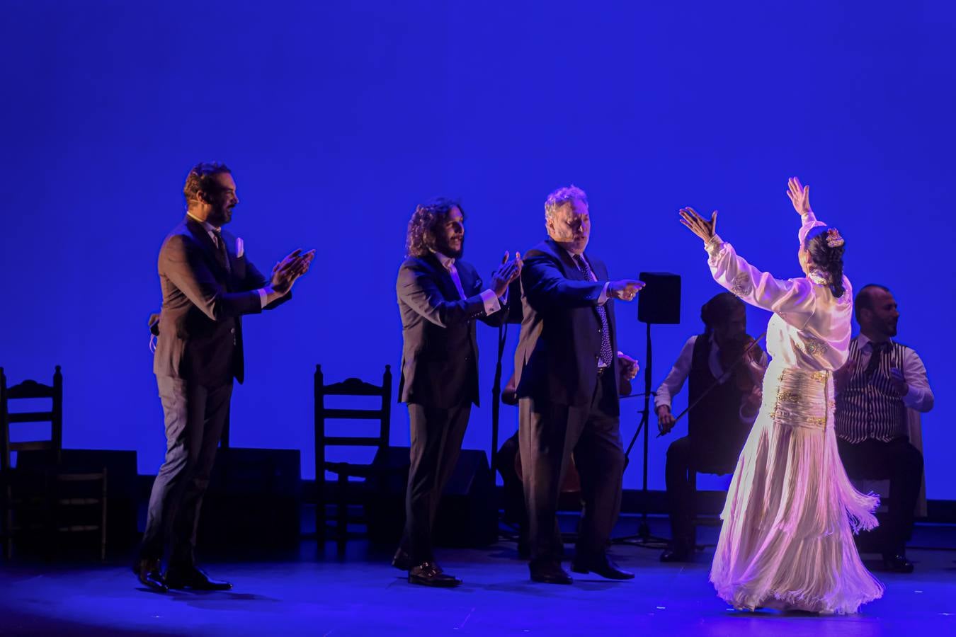 Un momento del espectáculo de Manuela Carrasco en el Teatro de la Maestranza