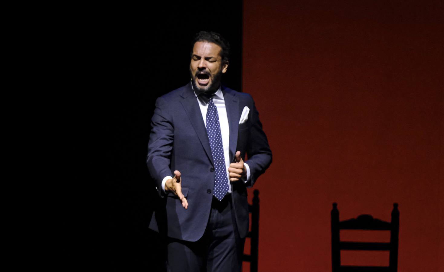 Un momento del espectáculo de Manuela Carrasco en el Teatro de la Maestranza
