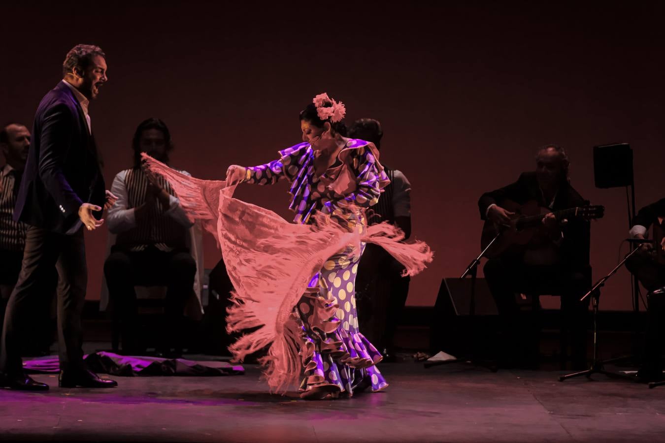Un momento del espectáculo de Manuela Carrasco en el Teatro de la Maestranza