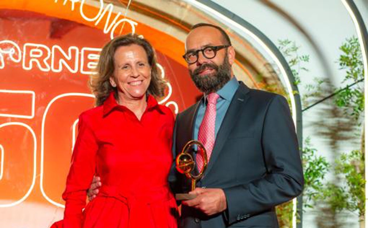 Sofía Osborne en una entrega de premios