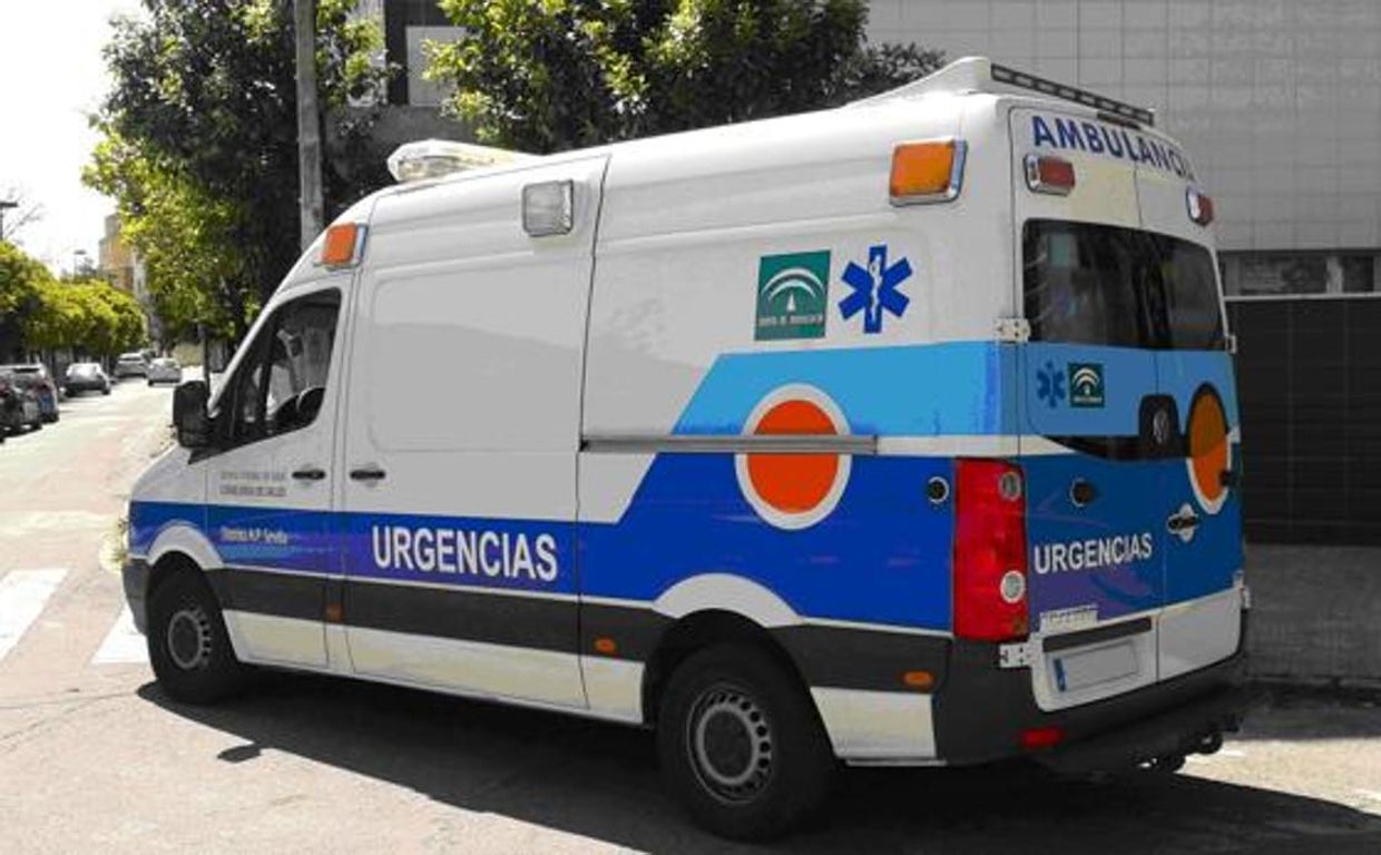 Fotografía de archivo de una ambulancia