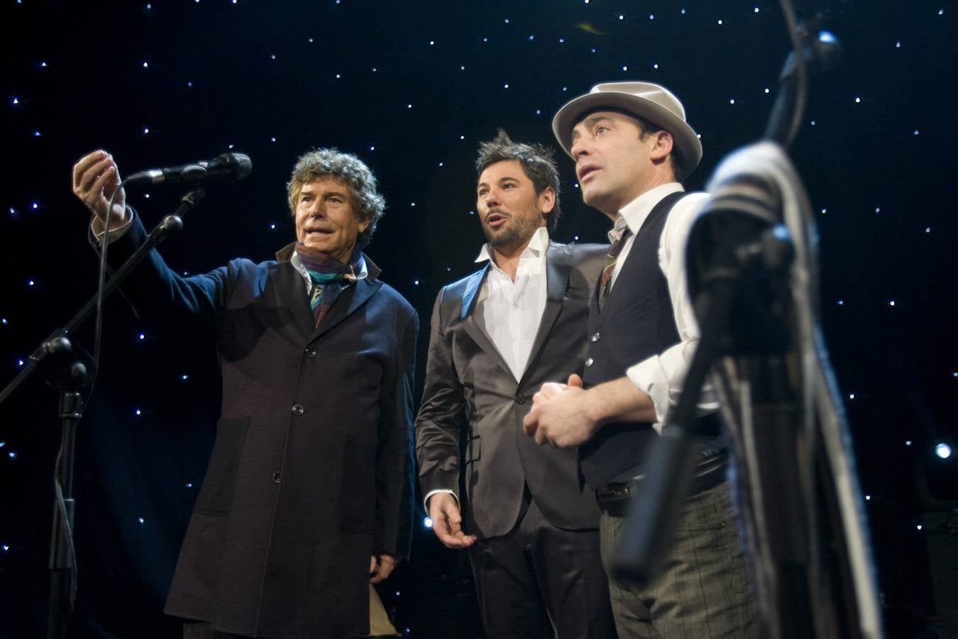 Durante la grabación de uno de sus programas con Miguel Poveda y Tony Zenet