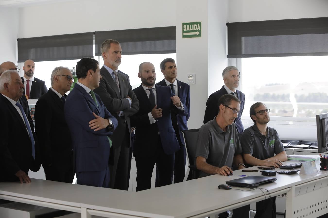 Los regantes se reunieron con el Rey en Lebrija