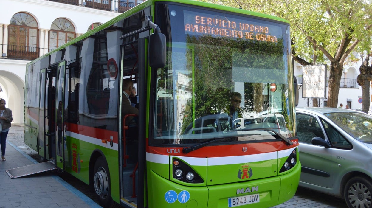 El autobús urbano es gratuito para los vecinos de Osuna hasta final de año «ante la subida del combustible»