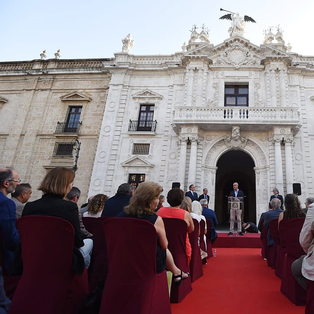 La Universidad de Sevilla solicitará que el Rectorado sea declarado Patrimonio Inmaterial de la Humanidad