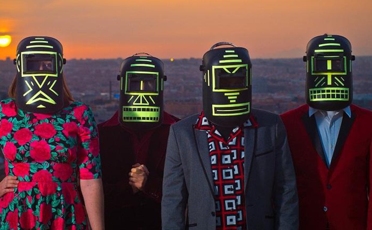 L'exotighost, uno de los grupos que actúa en las ocho horas de música del teatro Central