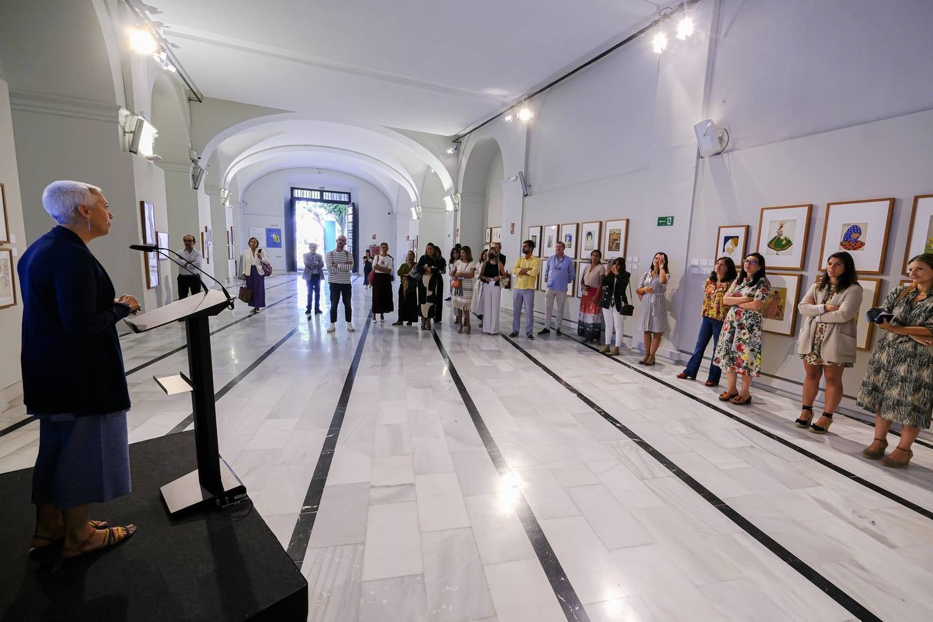 Exposición 'Dibujantas. Pioneras de la ilustración' en la Galería de ABC en Sevilla