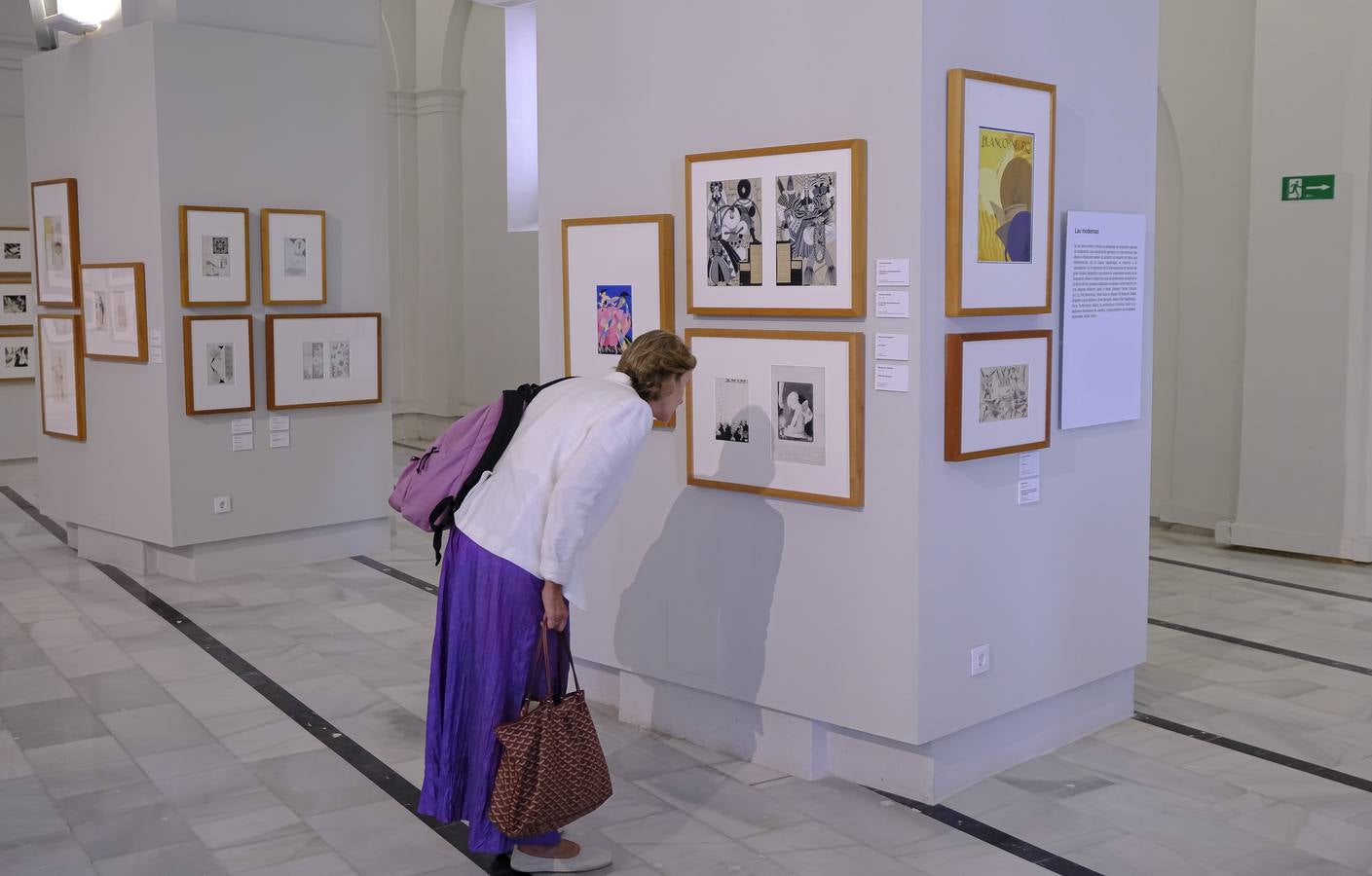 Exposición 'Dibujantas. Pioneras de la ilustración' en la Galería de ABC en Sevilla
