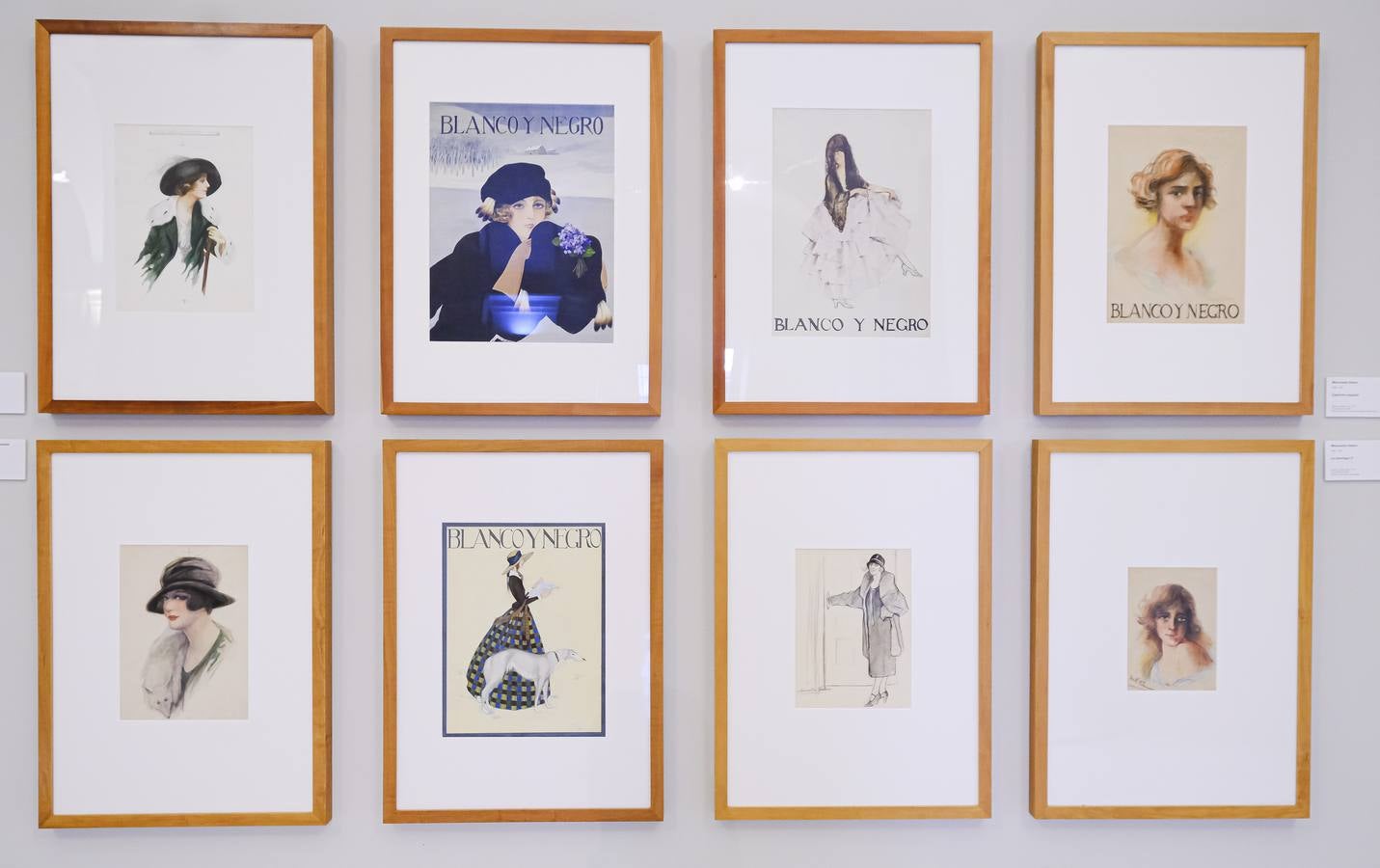 Exposición 'Dibujantas. Pioneras de la ilustración' en la Galería de ABC en Sevilla