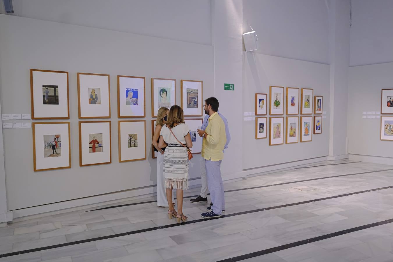 Exposición 'Dibujantas. Pioneras de la ilustración' en la Galería de ABC en Sevilla