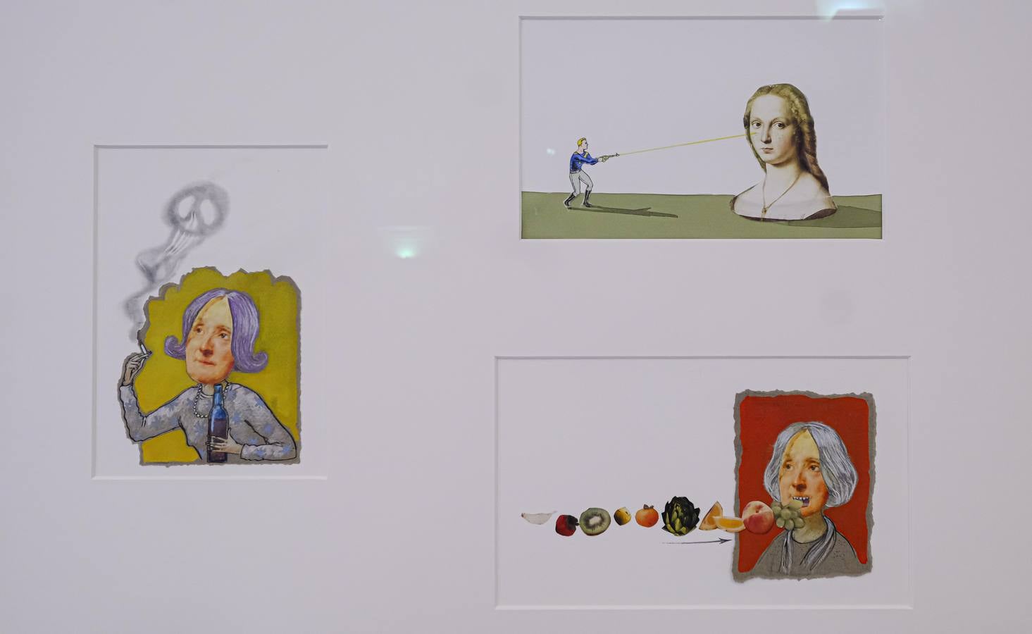 Exposición 'Dibujantas. Pioneras de la ilustración' en la Galería de ABC en Sevilla