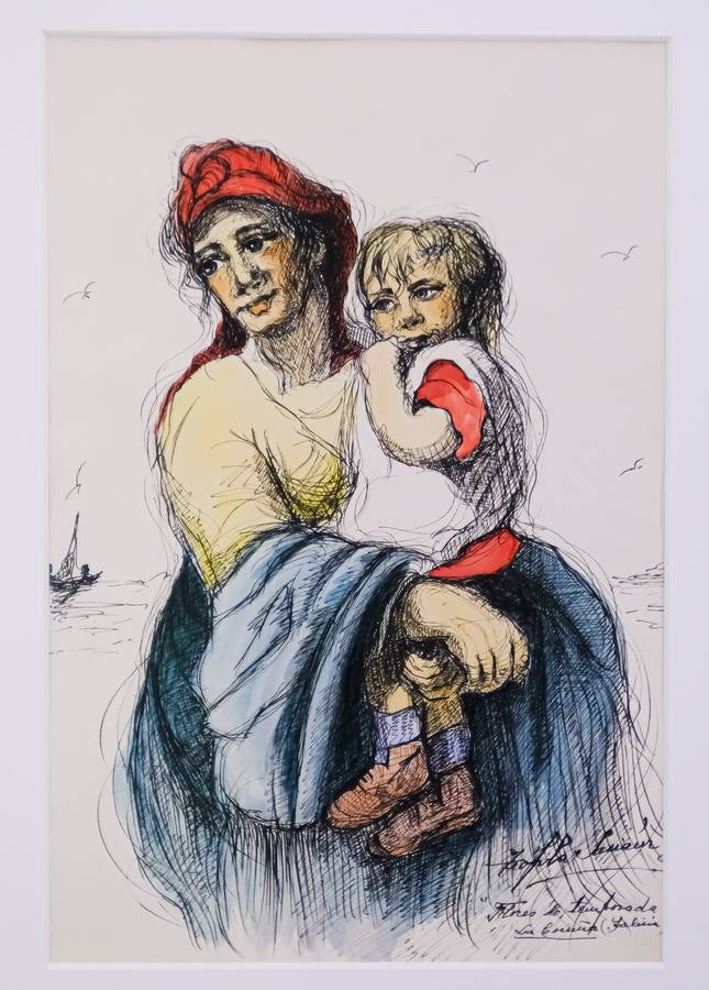 Exposición 'Dibujantas. Pioneras de la ilustración' en la Galería de ABC en Sevilla