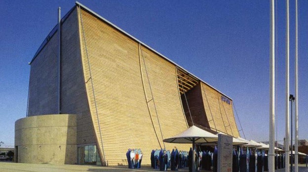 Pabellón de Japón en la Exposición Universal de Sevilla 1992