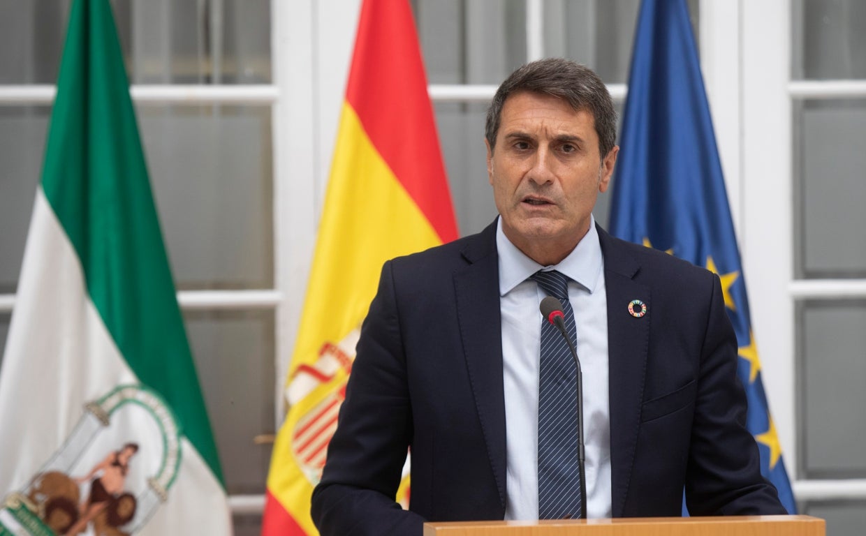 El delegado de Gobierno en Andalucía, Pedro Fernández, en una imagen de archivo
