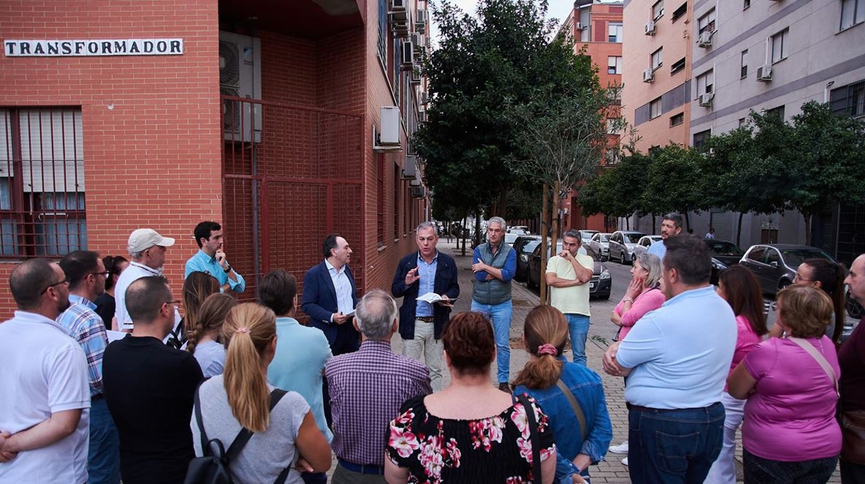 José Luis Sanz exige soluciones por el problema de convivencia en el barrio de Contadores