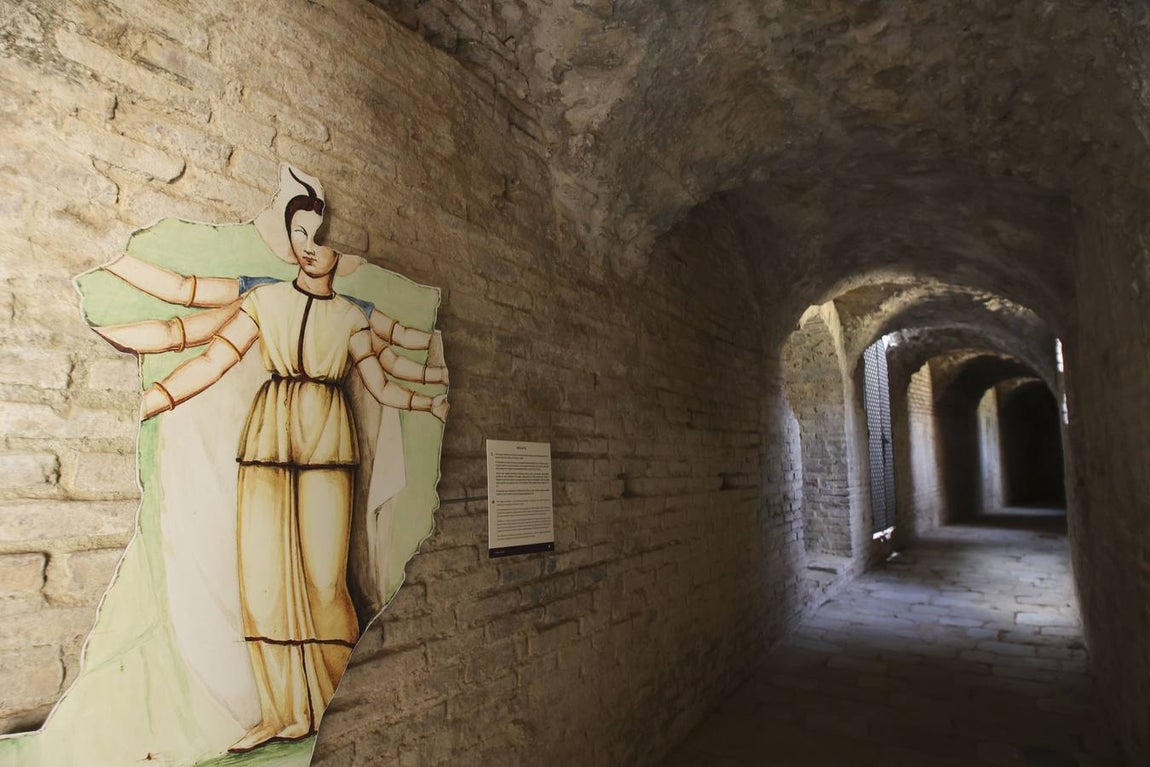 Inauguración de la exposición 'Un coloso para Itálica'.
