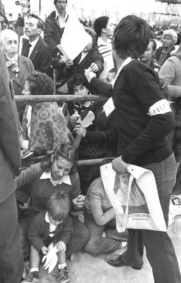 Visita del Papa Juan Pablo II a Sevilla en 1982