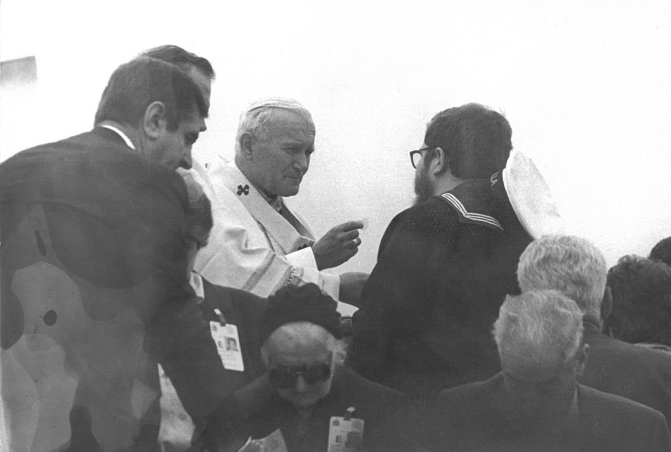 Visita del Papa Juan Pablo II a Sevilla en 1982
