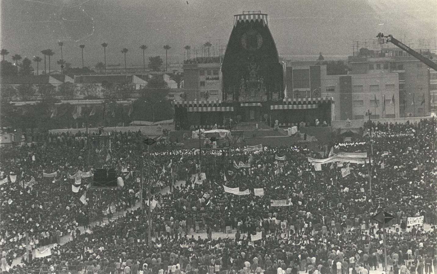 Visita del Papa Juan Pablo II a Sevilla en 1982