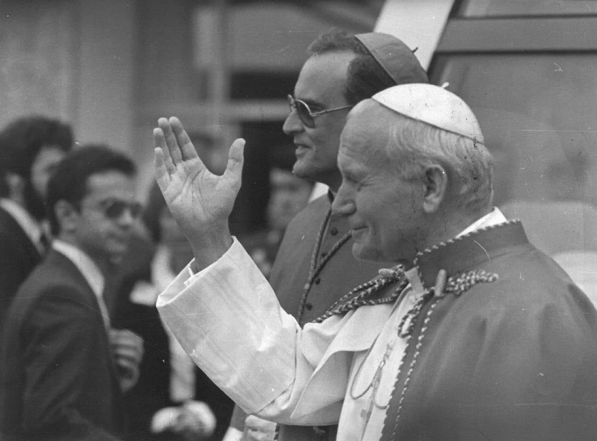 Visita del Papa Juan Pablo II a Sevilla en 1982