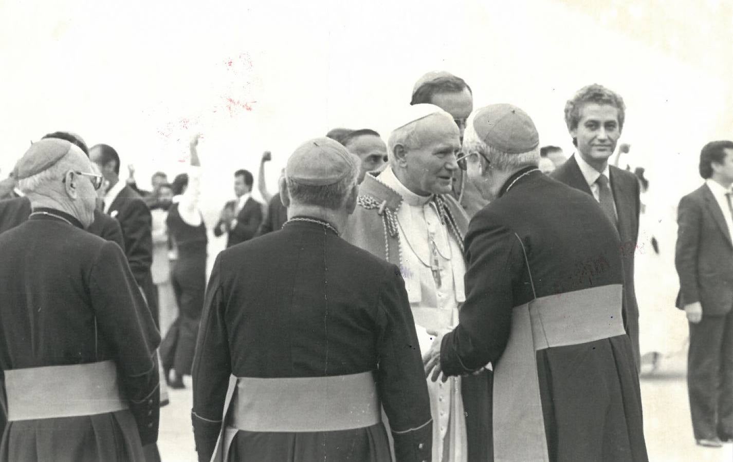 Visita del Papa Juan Pablo II a Sevilla en 1982