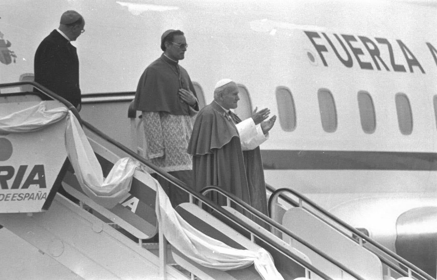 Visita del Papa Juan Pablo II a Sevilla en 1982