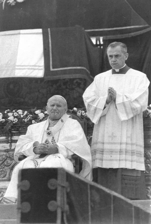 Visita del Papa Juan Pablo II a Sevilla en 1982