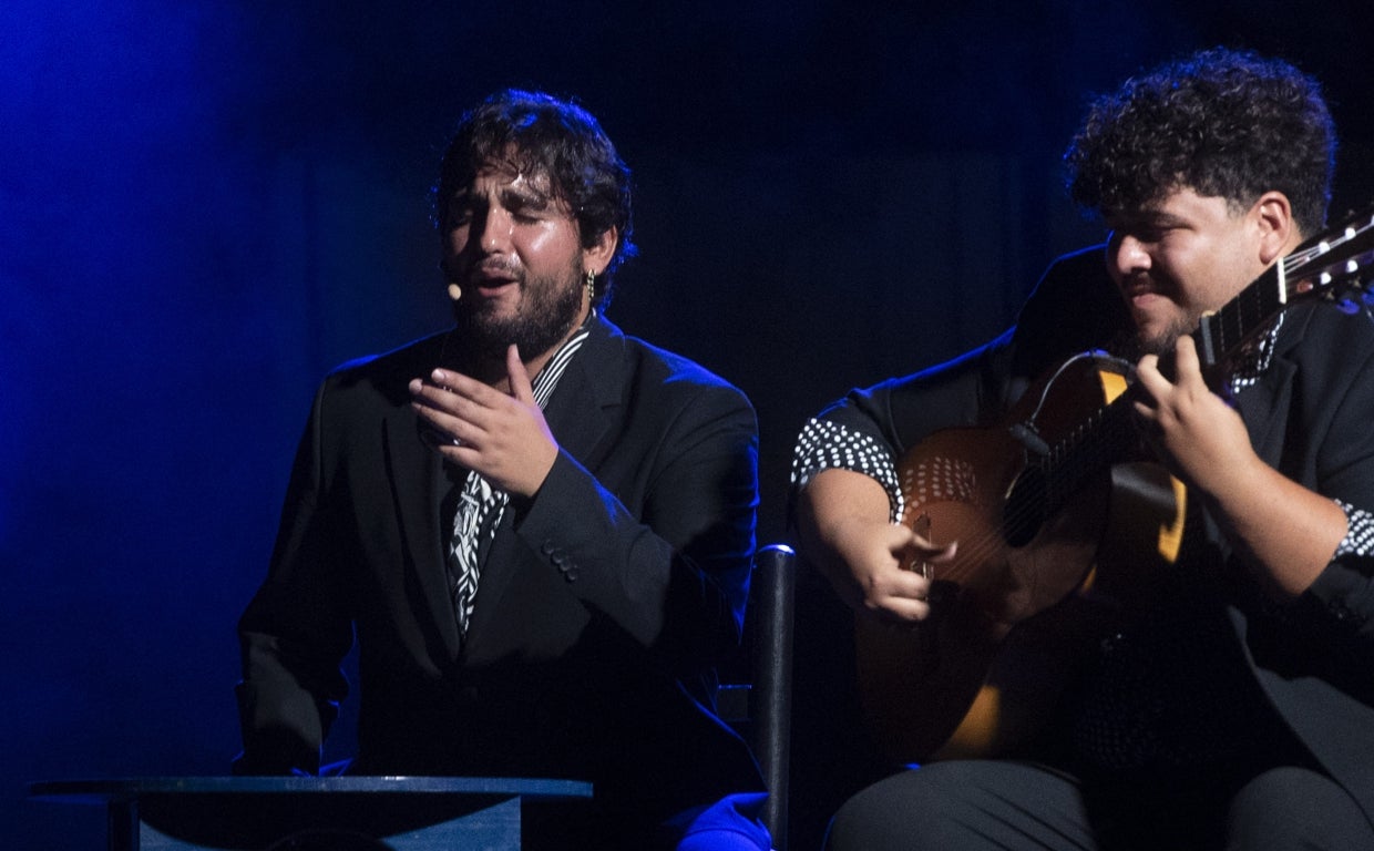 Ismael de la Rosa y Jesús Rodríguez en la pasada Bienal