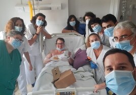 Un año de ingreso en el Hospital de Valme que opta a la 'Mejor Historia Optimista'