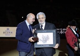 Homenaje a Plácido Domingo en el Sicab Sevilla 2022