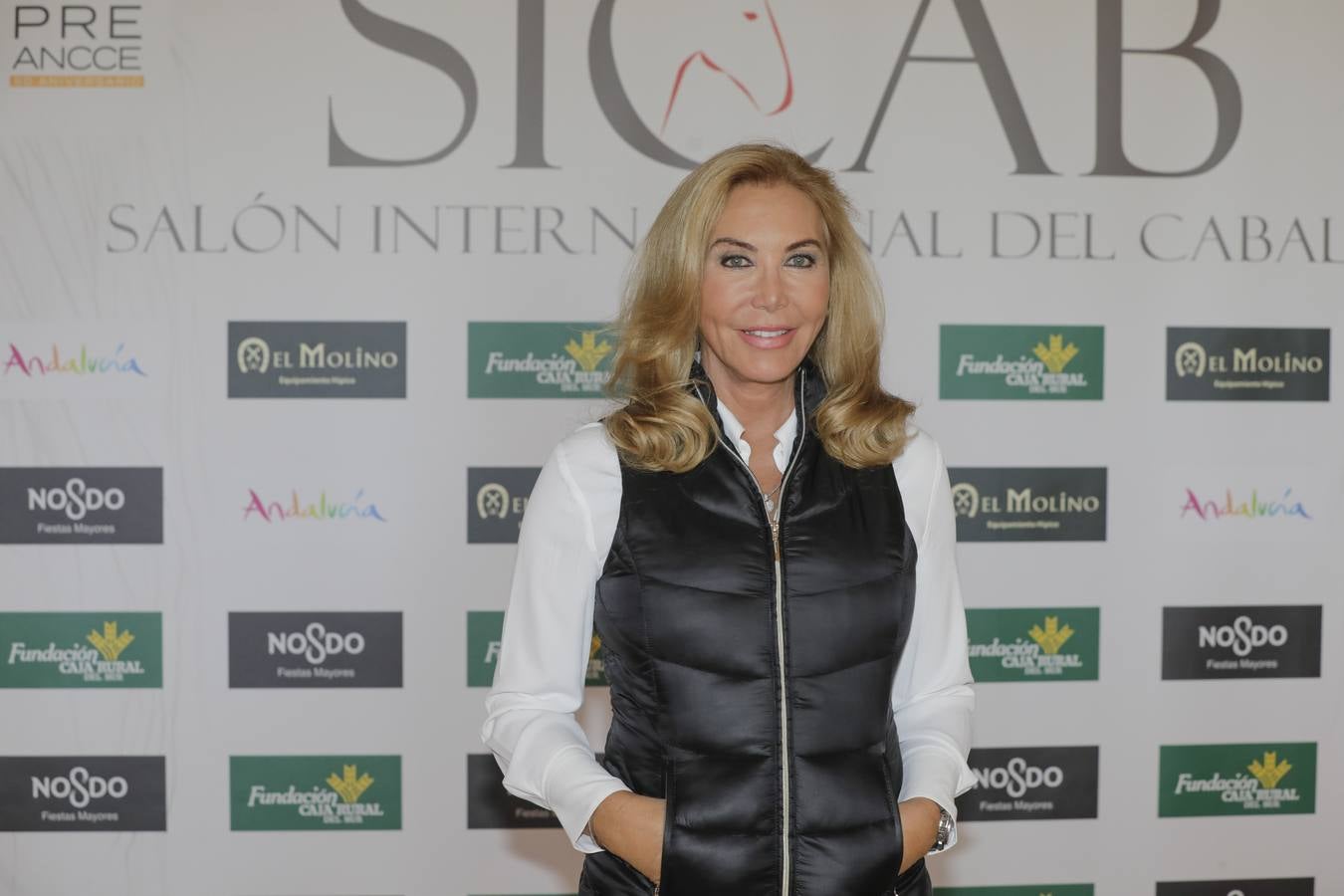 La muestra recibió este sábado mucho público, que disfrutó de la belleza de los caballos de pura raza española 