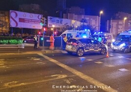 Muere un repartidor de comida a domicilio tras colisionar con un coche en Sevilla