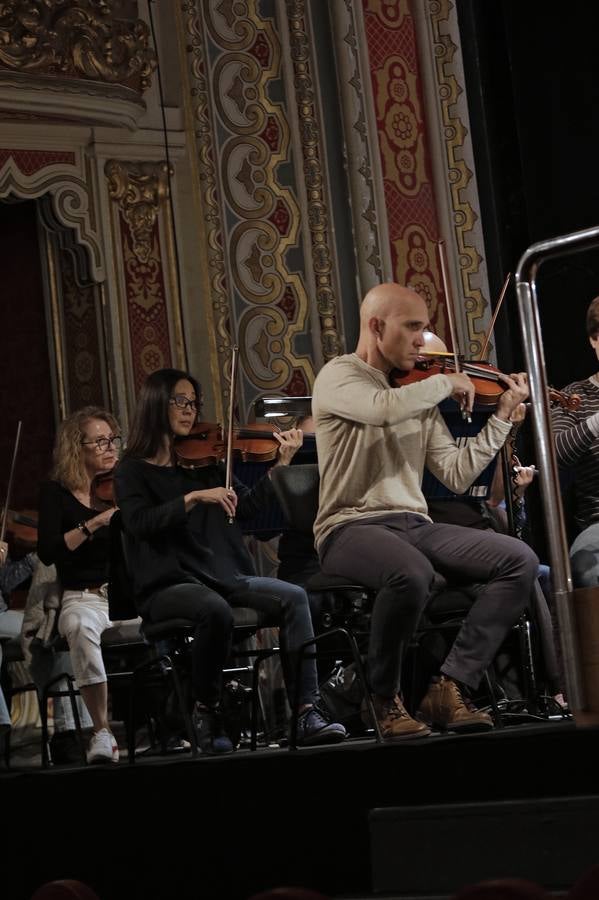 Ensayo general de la Real Orquesta Sinfónica de Sevilla