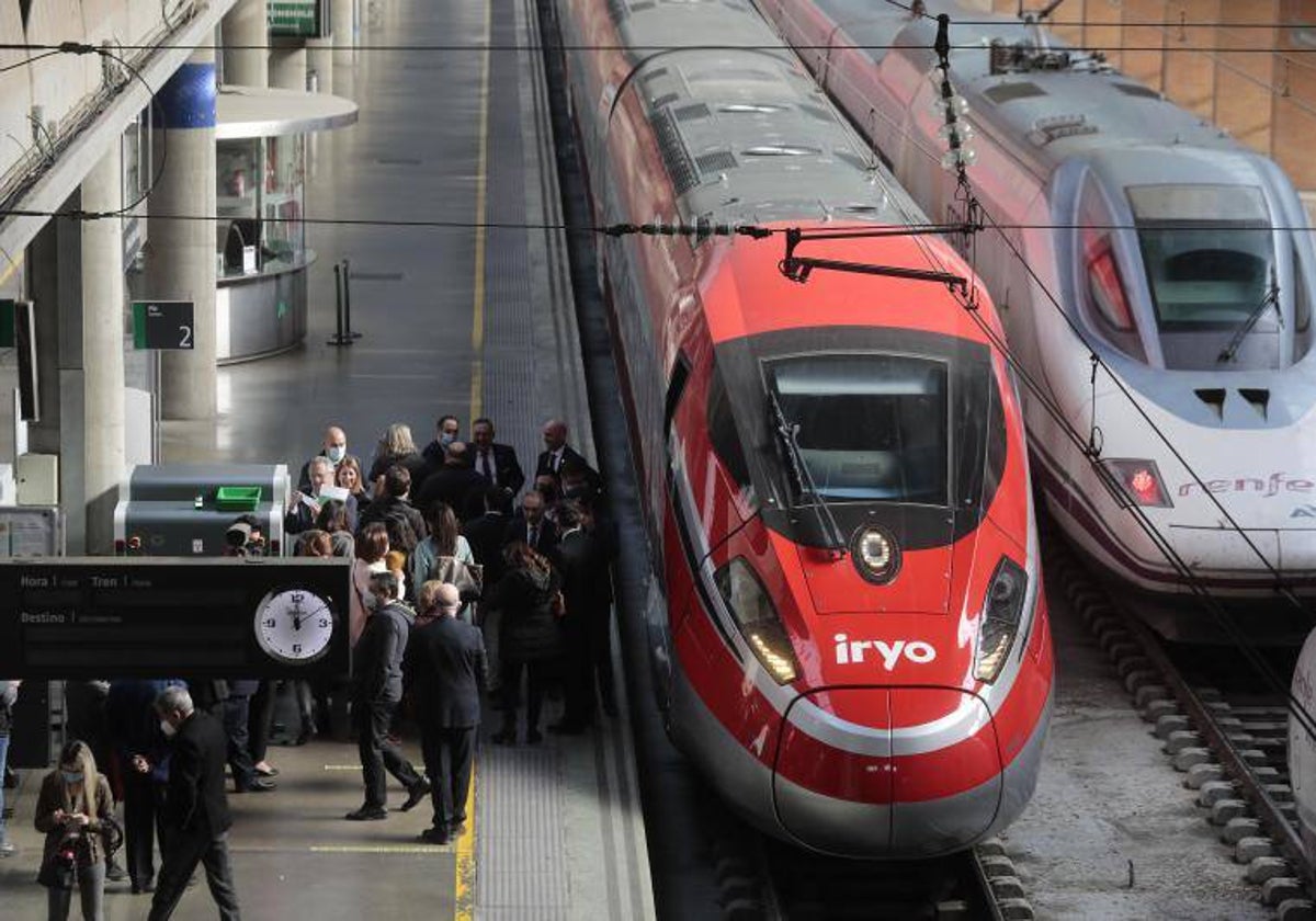 Iryo: así puedes comprar billetes de trenes Sevilla-Madrid y ahorrarte más de 40 euros en comparación con el AVE