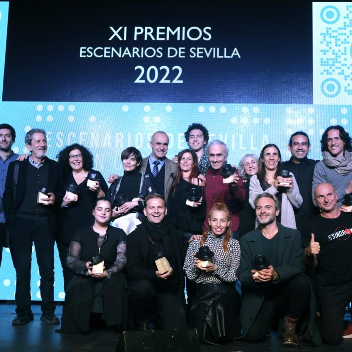 Isabel Vázquez y la compañía Atalaya copan los Premios Escenarios de Sevilla